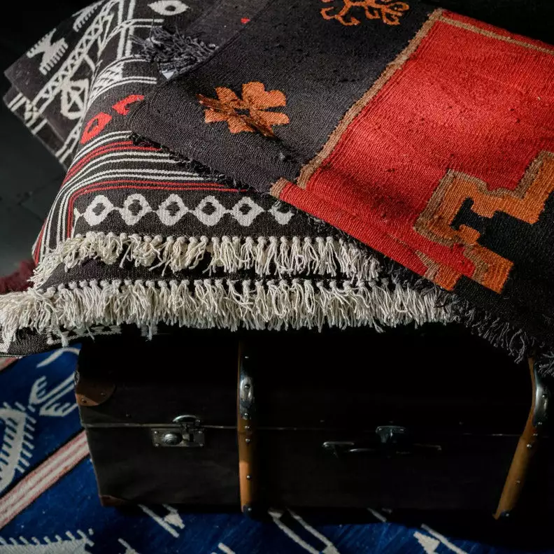 Mind The Gap Yarasa - Cocoa Wool Kilim Medium Bohemian Dream 7 Mind The Gap Yarasa - Cocoa Wool Kilim Medium Bohemian Dream