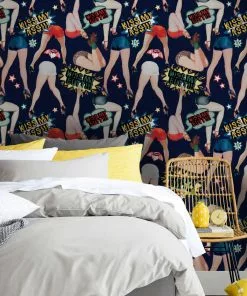 Mind The Gap Kiss My Ass Indigo Wallpaper