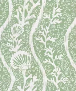 Mind The Gap Blue Skies Ahead Koralion Mineral Green Wallpaper