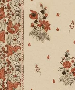 Mind The Gap Folk Couture Korond Floral Leather Wallpaper