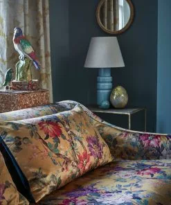 Liberty Fabrics Lady Kristina Rose Vintage Velvet, Lapis New