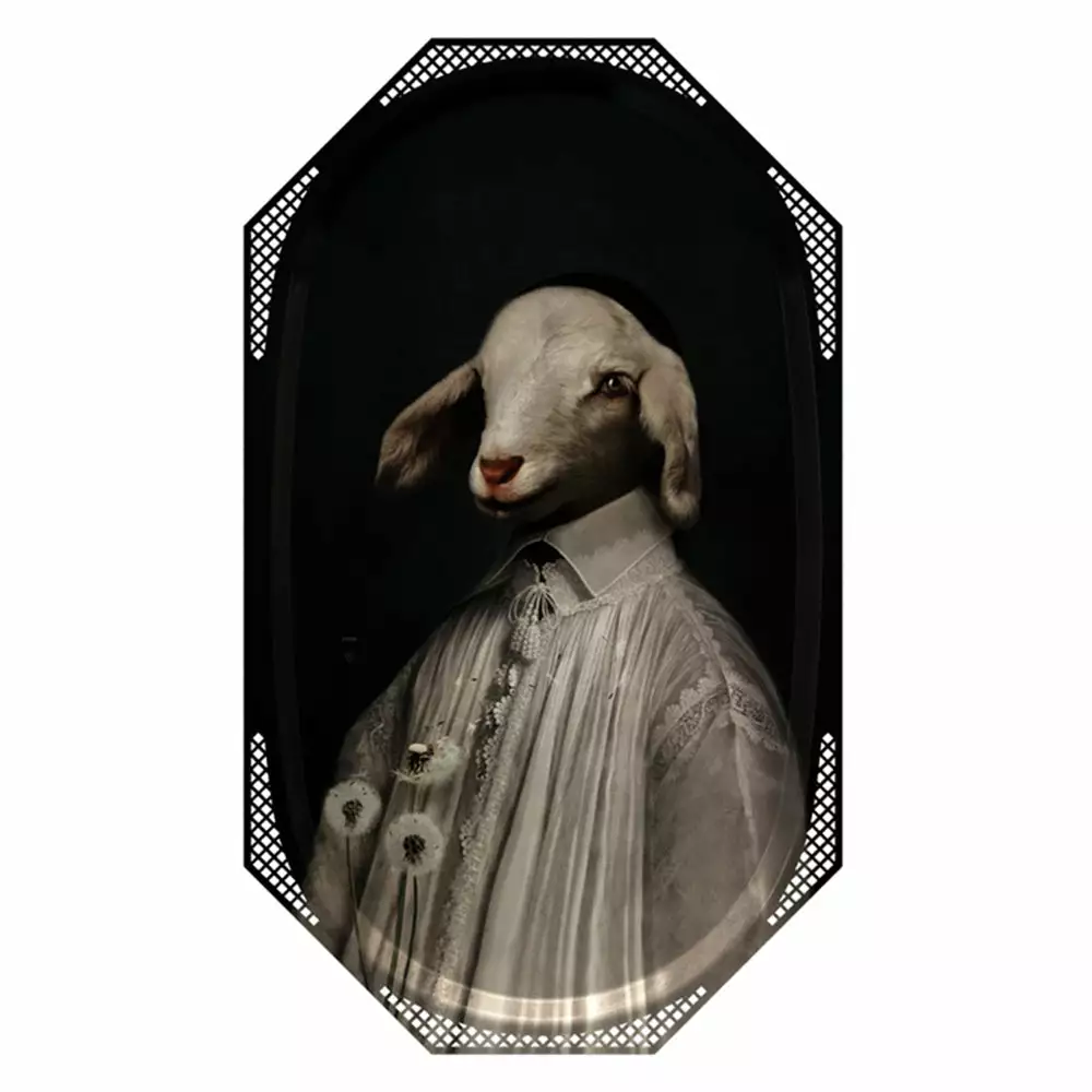 Ibride L'Agneau Ellipse Wall Trays Wall Art 3 Ibride L'Agneau Ellipse Wall Trays Wall Art