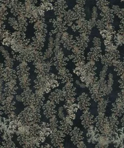 Mind The Gap Dark Leaves Wallpaper