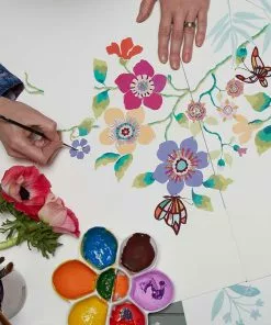 Liberty Fabrics Patricia Wallpaper, Jade