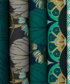 Liberty Fabrics Regency Tulip Wallpaper In Jade New