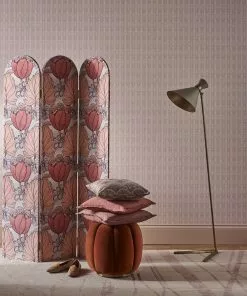 Liberty Fabrics New Regency Tulip Wallpaper In Lacquer