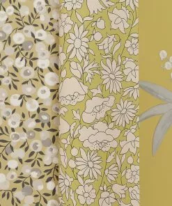 Liberty Fabrics Copy Of Wiltshire Blossom Wallpaper In Soft Fennel New