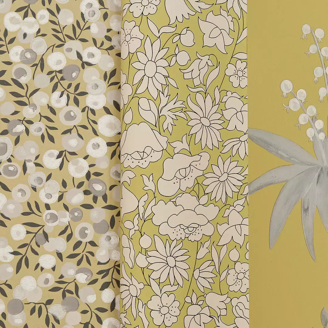 Liberty Fabrics Copy Of Wiltshire Blossom Wallpaper In Soft Fennel New 4 Liberty Fabrics Copy Of Wiltshire Blossom Wallpaper In Soft Fennel New