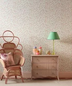 Liberty Fabrics New Wiltshire Blossom Wallpaper In Fennel
