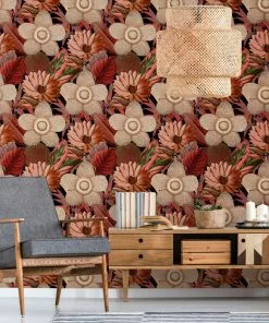 Mind The Gap Water Lilies Wallpaper