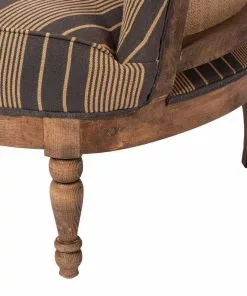 Mind The Gap Louis Deconstructed Chair - NEWPORT STRIPES Heavy Linen 9 Mind The Gap Louis Deconstructed Chair - NEWPORT STRIPES Heavy Linen