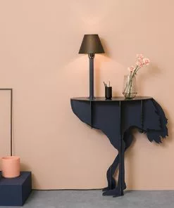 Ibride Rose & Thorn Divia Lucia Ostrich Console Table