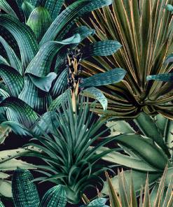 Mind The Gap Lush Succulents Wallpaper Havana Tropicana