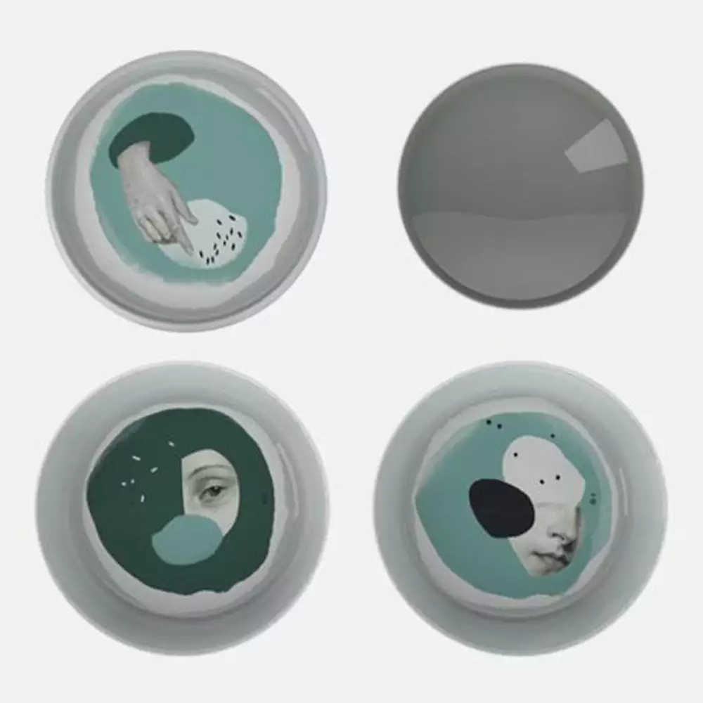 IBRIDE BABEL MAKE - Stackable Set Of 2 Large Bowls & One Dish 8 IBRIDE BABEL MAKE - Stackable Set Of 2 Large Bowls & One Dish