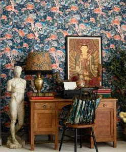 The Design Yard A Manchurian Night Wallpaper Rose & Thorn
