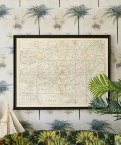 Havana Tropicana Mind The Gap Map Of West Indies 1716