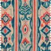 Rose & Thorn Mind The Gap Linen Fabrics, Mediterraneo Ikat 2 Rose & Thorn Mind The Gap Linen Fabrics, Mediterraneo Ikat