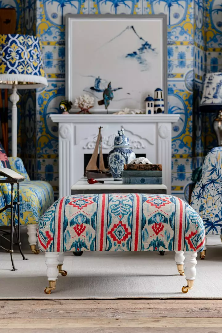 Mind The Gap Hudson Upholstered Stool In Sundance Fabrics 12 Mind The Gap Hudson Upholstered Stool In Sundance Fabrics