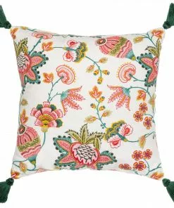 Mind The Gap Woodstock Midsummer Floral Cushion New