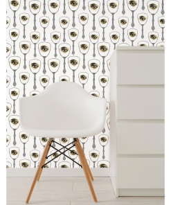 Mind The Gap Mirror's Eye Neutral Wallpaper Memphis To Miami