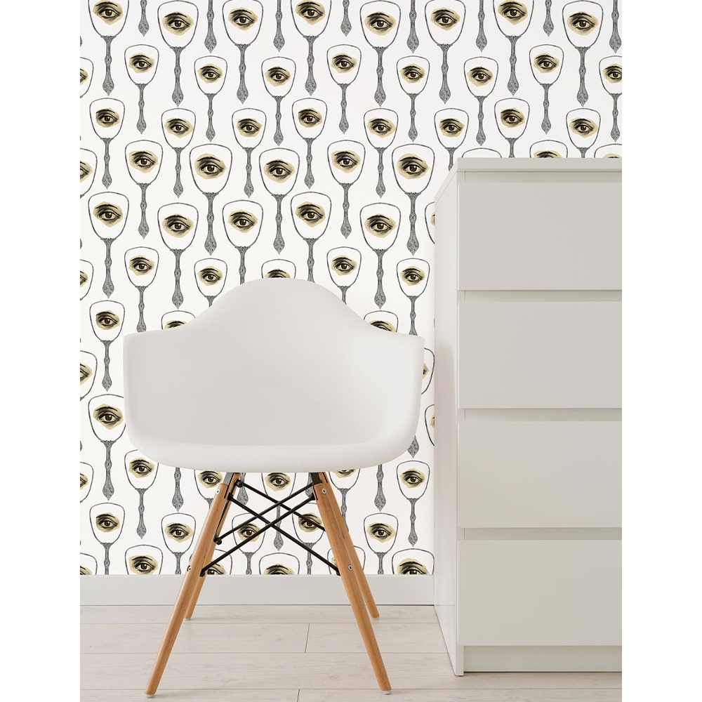 Mind The Gap Mirror's Eye Neutral Wallpaper Memphis To Miami 4 Mind The Gap Mirror's Eye Neutral Wallpaper Memphis To Miami