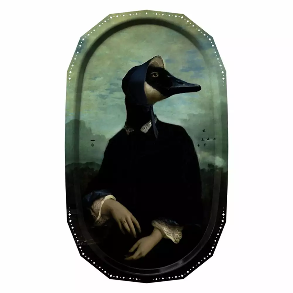 Ibride Bernache Ellipse Wall Tray Les Jardins Royaux 3 Ibride Bernache Ellipse Wall Tray Les Jardins Royaux