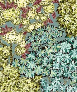 Josephine Munsey Broccoli Canopy Wallpaper