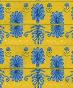 Mind The Gap Mykonos Villa Wallpaper Taupe