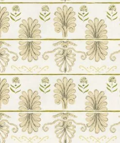 Mind The Gap Mykonos Villa Wallpaper Taupe
