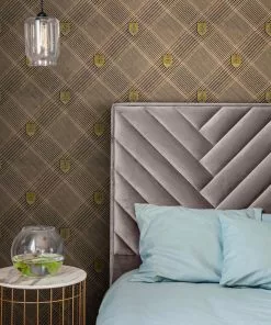 Mind The Gap Wallpaper & Paint Nobility Grey Wallpaper