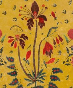 Bohemian Dream Mind The Gap Nomad Linen Fabrics, Gypsy Ochre