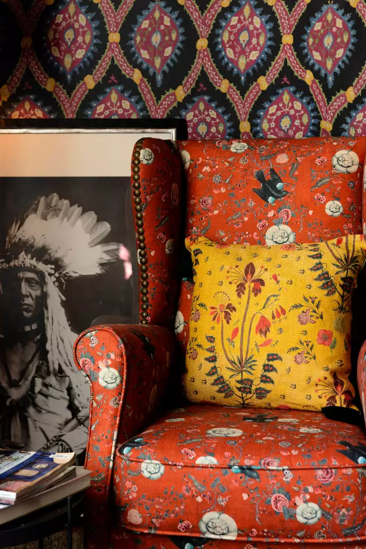 Mind The Gap Gypsy Ochre Linen Cushion Rose & Thorn 4 Mind The Gap Gypsy Ochre Linen Cushion Rose & Thorn