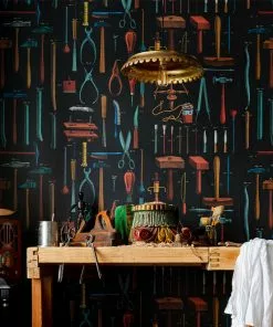 Mind The Gap Old Tools Wallpaper