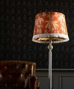 Mind The Gap Cone Lampshade - Guineo Orange