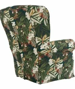 Mind The Gap Havana Tropicana Dakota Skirted Chair - Orchid Bloom