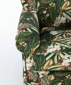 Mind The Gap Havana Tropicana Dakota Skirted Chair - Orchid Bloom