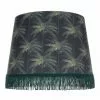 Mind The Gap Cone Lampshades Ornamental Palms Dark 1 Mind The Gap Cone Lampshades Ornamental Palms Dark