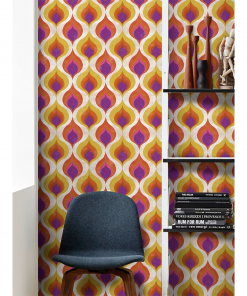 Mind The Gap Ottomon Pattern Wallpaper