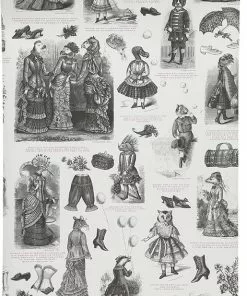 The Graduate Collection Visitorian Fashionista Wallpaper