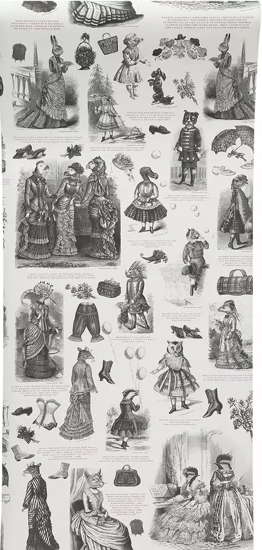 The Graduate Collection Visitorian Fashionista Wallpaper