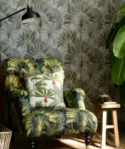 Mind The Gap Traveller's Palm Neutral Wallpaper