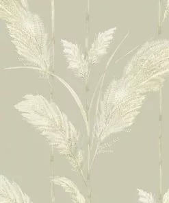 Brand Mckenzie Pampas Grass Wallpaper, Oatmeal