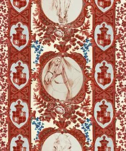 Mind The Gap Wallpaper & Paint The Competition Panel, Blue Wallpaper