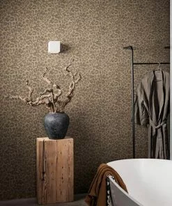 Rose & Thorn BN Panthera Panther Print Wallpaper