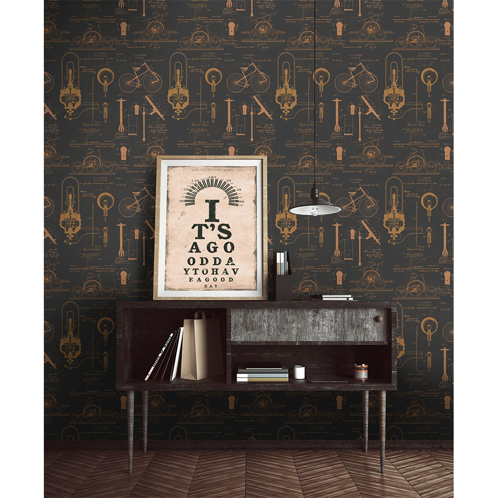 Mind The Gap Patents Brown Wallpaper The Craftsman 4 Mind The Gap Patents Brown Wallpaper The Craftsman