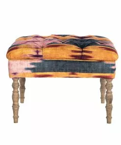 Mind The Gap Bohemian Dream MTG FURNITURE - DUBOIS TUFTED OTTOMAN - PATOLA