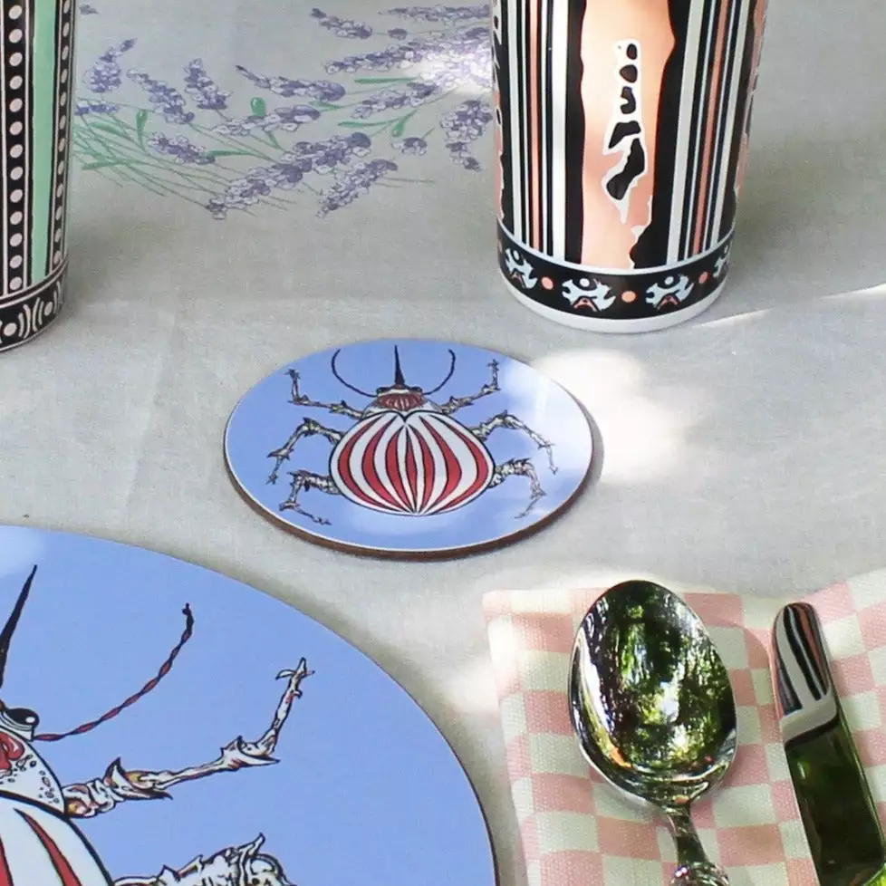 Bell Hutley Coasters Set Of Six - Pandora 4 Bell Hutley Coasters Set Of Six - Pandora