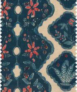 Mind The Gap Blue Skies Ahead Drum Lampshade - Phoenicia Batik 7 Mind The Gap Blue Skies Ahead Drum Lampshade - Phoenicia Batik