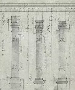 Thedesignyarduk Colonnade Sand Wallpaper The Craftsman