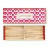 Archivist Gallery New Block Pattern Pink Luxury Matches Double Drawer